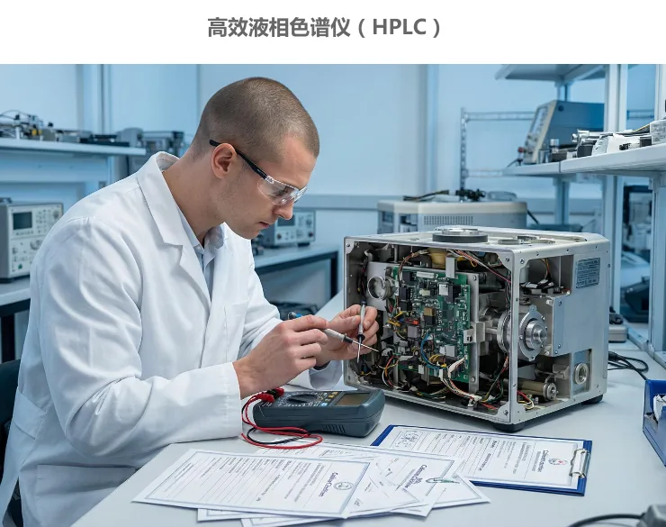 液相色谱分析系统实拍